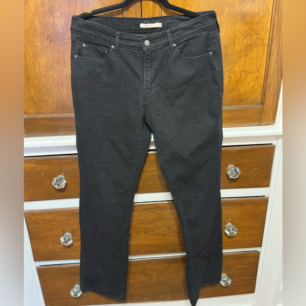 Levi‎ 505 - size 31 black denim